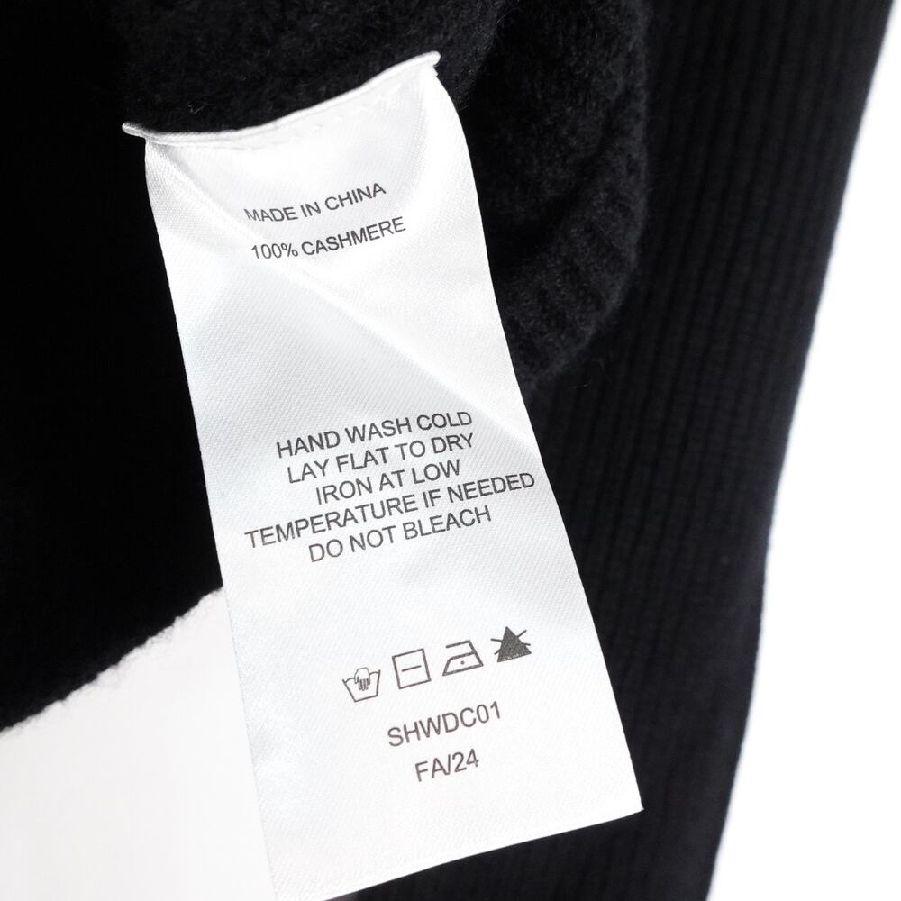 NWT Quince Mongolian Cashmere Fisherman Crewneck Sweater Womens XS Pullover 3347 - Picture 8 of 9